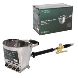 masina pneumatica tencuit pereti cu duze