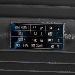motor 7.5kw 380v pentru gf-2017 cu bobinaj cupru