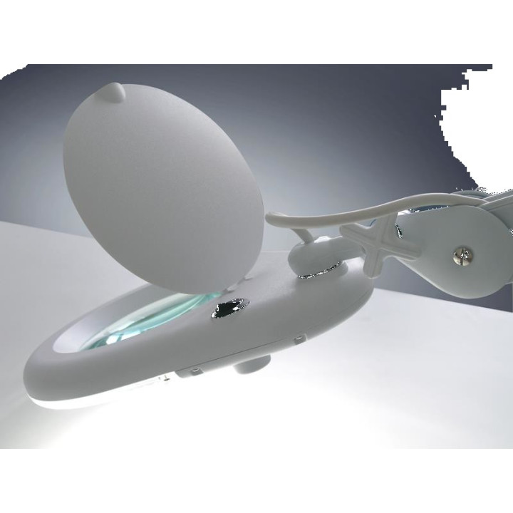 Lupă cu iluminare Lămpi de birou, Lampa de birou cu lupa iluminare LED light Geti GDM 05 -4, dioda.ro