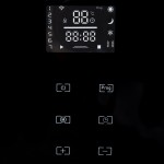 convector electric 1000w/2000w, negru