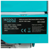 troliu electric (macara) 250kg 450w fir 3mm