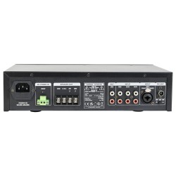 mixer pa amplificat 100v 120w cu usb/bluetooth/sd/fm
