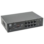 mixer pa amplificat 100v 120w cu usb/bluetooth/sd/fm