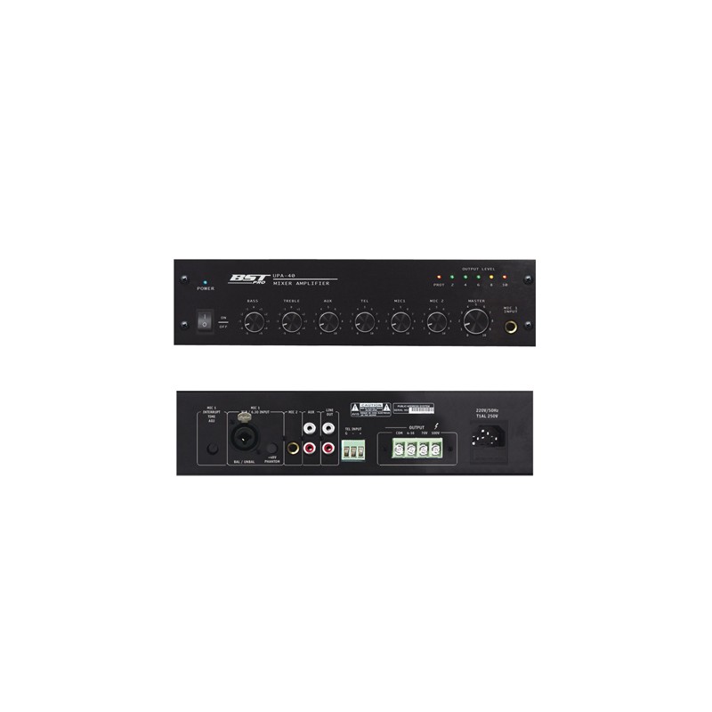 mixer cu amplificare 100v 40w mixer cu amplificare 100v 40w