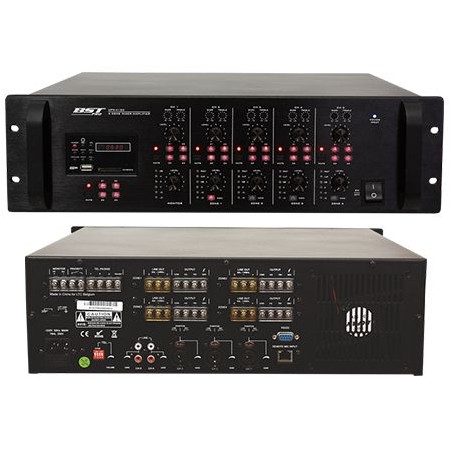 mixer cu amplificare 70v-100v 4x120w