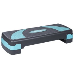 stepper aerobic 3 nivele gri albastru rebel active