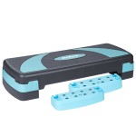 stepper aerobic 3 nivele gri albastru rebel active