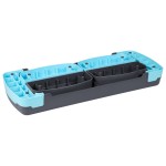 stepper aerobic 3 nivele gri albastru rebel active