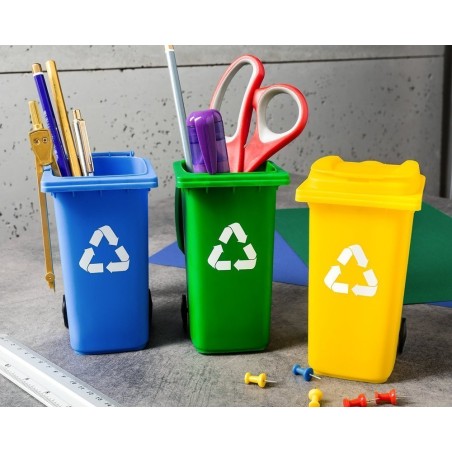 Suporturi pentru stilouri COȘ DE GUNOI set 3 buc