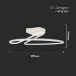 Plafoniera Led 24w 3in1 - Alb