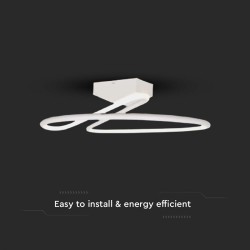 Plafoniera Led 24w 3in1 - Alb