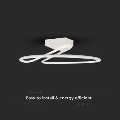 Plafoniera Led 24w 3in1 - Alb
