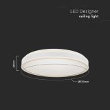 Plafoniera Led 18w 3in1 - Alb