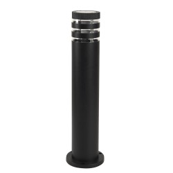 stalp sevila 1xe27 40w 50 cm ip44, negru, erste