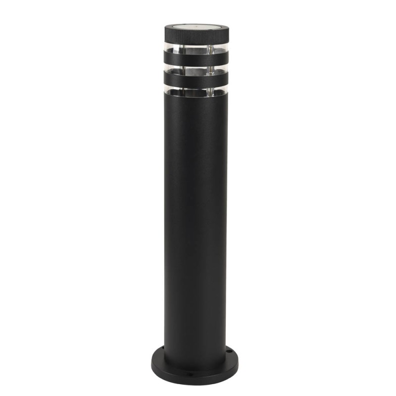 stalp sevila 1xe27 40w 50 cm ip44, negru, erste