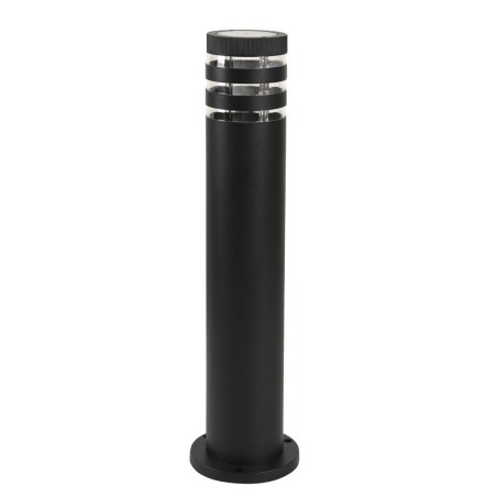 stalp sevila 1xe27 40w 50 cm ip44, negru, erste