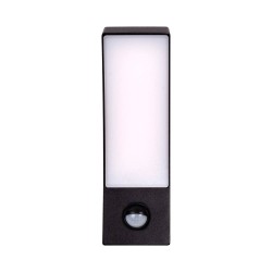 aplica wald led cu senzor 15w 4000k ip54, erste