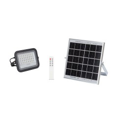 proiector solar led 50w 6400k cu telecomanda, novelite