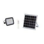 proiector solar led 50w 6400k cu telecomanda, novelite