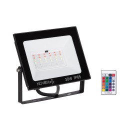 proiector smd slim led 30w rgb cu telecomanda, novelite