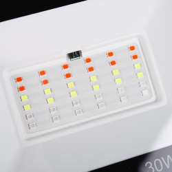 proiector smd slim led 30w rgb cu telecomanda, novelite
