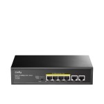 switch 6 porturi, poe, 2 porturi uplink, 10/100mbps, fs1006p cudy switch 6 porturi, poe, 2 porturi uplink, 10/100mbps, fs1006p cudy