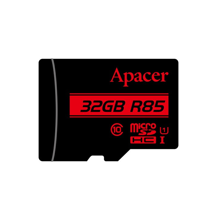 card microsdhc uhs-i apacer, 32gb, clasa10 cu adaptor sd