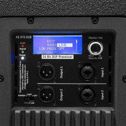 subwoofer activ 15"/38cm 800w rms