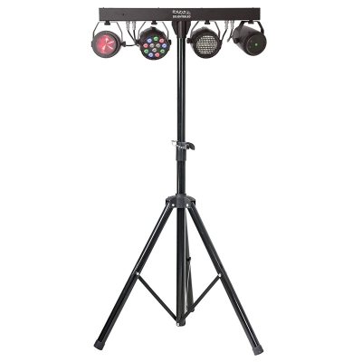 set 4 lumini cu trepied si telecomanda