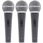 set 3 microfoane mana + 3 bucati  nuca microfon
