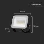 reflector led smd 30w 6500k ip65 cip samsung - negru