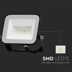 reflector led smd 30w 6500k ip65 cip samsung - negru