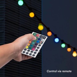 sir iluminat festiv 0.5w rgb  13m ip44