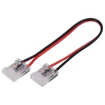 conector banda led cob 10mm - dual conector banda led cob 10mm - dual