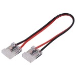 conector banda led cob 10mm - dual conector banda led cob 10mm - dual