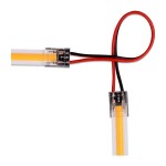 conector banda led cob 10mm - dual conector banda led cob 10mm - dual