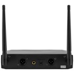 statie 2 microfoane uhf wireless 663.5mhz/682.2mhz