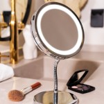 oglinda make-up cu led ad 2159 adler