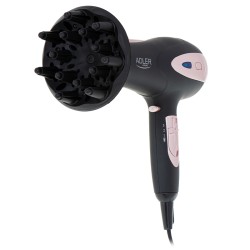 uscator par ionizare 2200w ad 2248 negru adler