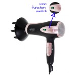 uscator par ionizare 2200w ad 2248 negru adler