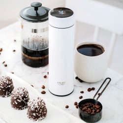 termos cu afisaj temperatura ad 4506 alb adler