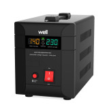 Stabilizatoare de tensiune, Stabilizator automat de tensiune Agile 1000VA/700W Well Cod EAN: 5948636032130 -1, dioda.ro