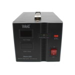 Stabilizatoare de tensiune, Stabilizator automat de tensiune cu servo motor Secure 500VA, Well Cod EAN: 594863603 -1, dioda.ro