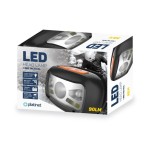 lanterna frontala 3w 270lm cu acumulator plat