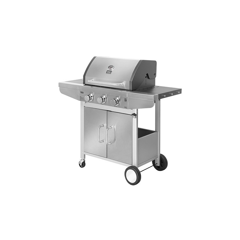 grill gaz 3 arzatoare bbq 3001 master grill teesa