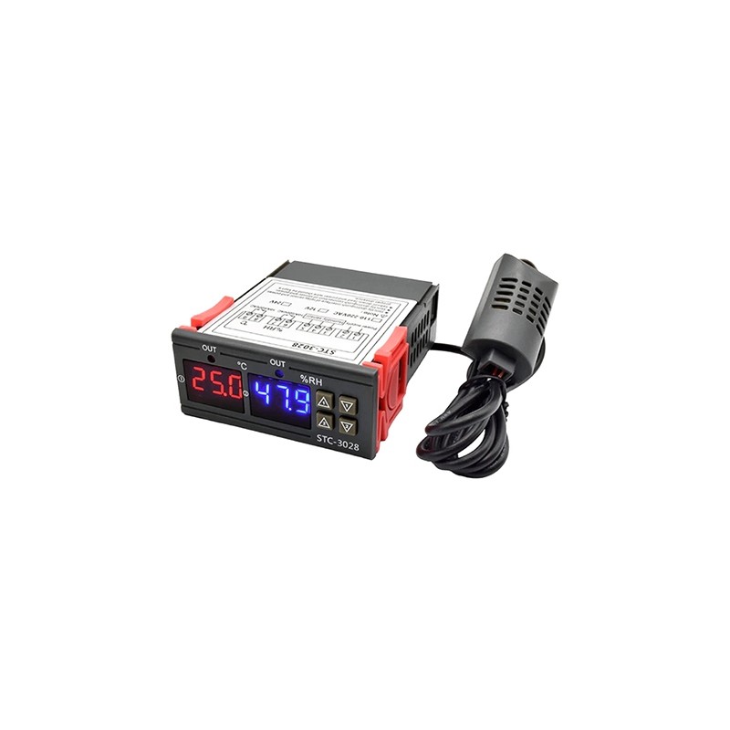 termostat temperatura umiditate stc-3028 230v
