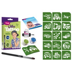 set de tatuaje cu sclipici pentru vehicule tytoo