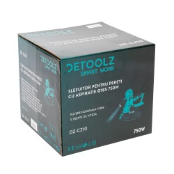 slefuitor pereti cu aspiratie 750w, 180mm