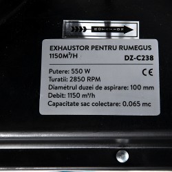 exhaustor pentru rumegus 1150 mc/h