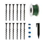 robot de tuns gazon, 18 cm, acumulator 2ah, 600 mp